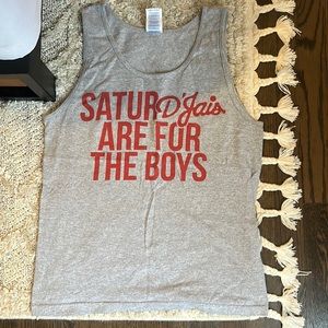 Barstool Sports SATURD’jais ARE FOR THE BOYS Tank